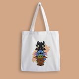 designedfy Star Wars Baby yoda Baskılı Bez Çanta