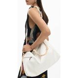 Desigual Beyaz Kadın Omuz Çantası 26SAXPA71008 - Bej