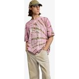 Desigual Çok Renkli Erkek Batik Desenli T-Shirt 26SMTK14 Ts_tıe Dye Orange - Turuncu