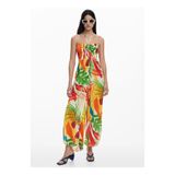 Desigual Desigual Desenli Çok Renkli Kadın Tulum 25SWMW03