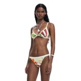 Desigual Kadın bikini üstü, Beyaz, M