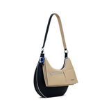 Desigual Siyah Bej Omuz Çantası, Standart, 5003315807, Siyah - Bej, Kadın