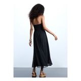 Desigual Siyah Kadın Standart Fit Elbise 26SWVW66