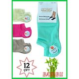Desimo Kadın Bambu Patik Dikişsiz Naturel Asorti Çorap 36-40 - 36 - 40 - Grafit - Asorti