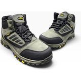 Desimod Wanderfull Ortopedik Konfor Kaydırmaz Taban Kışlık Su Geçirmez Outdoor Trekking Spor Ayakkabı Bot - Haki - Sarı