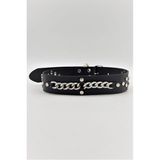 Desingshop Hakiki Deri Ayarlanabilir Büyük Irk Köpek Tasması 4 cm x 67 cm Boyun Ölçüleri