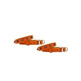 Desingshop Hakiki Deri Nazar Boncuklu Kedi ve Köpek Tasması Kahverengi 38CM x 1,5cm 2 Adet