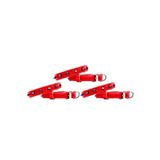 DESİNGSHOP Hakiki Deri Nazar Boncuklu Kedi Ve Köpek Tasması Kırımızı 38cm X 1,5cm Toplam 3 Adet dsg112t2