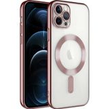 Desingshop Lime iPhone 13 Pro Kılıf, Rose Gold Renkli, Kablosuz Şarj Uyumlu, Darbe Karşıtı Silikon Kapak