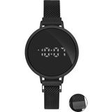 DESİNGSHOP Mıknatıslı Hasır Unisex Dijital Led Kol Saati dsg1029ew