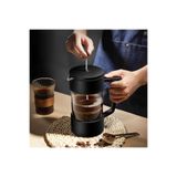 DESINIA Kahve Presi 350 ml Isıya Dayanıklı Cam Filtre Kahve & Bitki Çayı Demliği