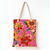 Desio Çanta Çiçek Baharı Tote Bag Omuz Çantası