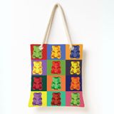 Desio Çanta Jelibon Pop Renkler Tote Bag Omuz Çantası