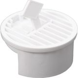 Desiphon Yer Süzgeci Izgarası 1 Adet Suya Dayanıklı Pratik Gider Kapağı Plastik Malzeme