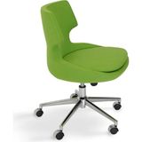 Desk Ofis Senza Ofis Dinlenme Bekleme Sandalyesi Sekreter Sandalyesi Yönetici Bilgisayar Çalışma Koltuğu - Yeşil