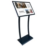 Desmark B2 50X70CM Çift Ayaklı Ojigi (Eğimli) Reklam ve Menü Panosu Siyah Renk