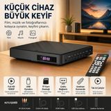 Desobry DVD Oynatıcı "disk ve Dijital Arşivinizi Tek Cihazda Buluşturun" - Siyah