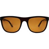 Despada 1771 C3 55 Unisex/ Kahve Köşeli Çerçeve Güneş Gözlüğü - Kahverengi