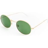 Despada Ds 2247 C1 51 Unisex Gold Metal Yuvarlak Güneş Gözlüğü - Altın