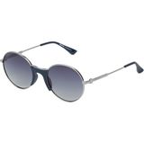 Despada Ds 2323 C3 Açık Metallik Gri Mavi Metal Unisex Güneş Gözlüğü - Açık Metallik Gri - Mavi - 53