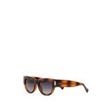 Despada Ds 2352 C4 Cat Eye Havana Asetat Kadın Güneş Gözlüğü - Kahverengi