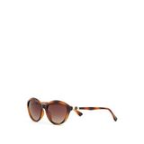 Despada DS 2355 C2 Cat Eye Havana Metal Kahverengi Kadın Güneş Gözlüğü