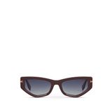 Despada DS 2359 C3 Cat Eye Bordo Asetat Kadın Güneş Gözlüğü