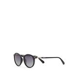 Despada DS 2386 C1 Oval Siyah Gümüş Asetat Unisex Güneş Gözlüğü