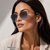 Despada Kadın Metal Güneş Gözlüğü DS2466 C3 - Mor