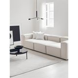 Dest Mobilya Soft Köşe Koltuk Takımı (Dairenize Teslim) - Kırık Beyaz - 3'lü