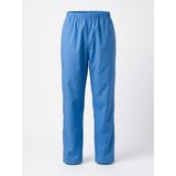 Destan İş Güvenlik Unisex Alpaka Kumaş Scrubs Pantolon - Medikal Iş Pantolonu Açık Mavi