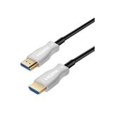 DESTE ELEKTRONİK FİBER OPTİK HDMI 2.0 4K 60hZ 4:4:4 Active Optical Fiber Kablo 40 METRE HDMI 2.0 4K 60hZ 4:4:4 Active Optical Fiber Kablo