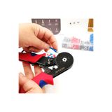 DESTE ELEKTRONİK SE-3865-6 Yüksük Sıkma Pensesi.; - HSC8 6-6A ve 0.25-6mm² 23-10AWG Elektrik Teli Yüksük Sıkma Pensesi 340 ADET PAPUÇ HEDİYE