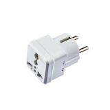 DESTE ELEKTRONİK Seyahat Adaptörü Türk Erkek Fişli Universal Ingiliz Amerikan Fiş Çevirici Priz Dönüştürücü Türk Erkek Fişli Universal Ingiliz Amerikan Fiş Çevirici