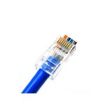 DESTE ELEKTRONİK Yeni Nesil Jak Cat5/cat6 Rj45 Konnektör Delikli 10 Adet Nesil Jak Cat5/cat6 Rj45 Konnektör