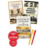Destek Yayınları Alfa Kalem+ Yaşar Gürsoy 3 Kitap (Atatürk’ün Sırdaşı+Yanı Başından+Katilleri ve O Doktor)-Tarih