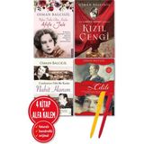 Destek Yayınları Alfa Kalem+Kızıl Çengi+Afife Jale+Nahit Hanım+Ela Gözlü Pars Celile+Osman Balcıgil 4 Kitap+Yeni