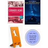 Destek Yayınları Çerkes Aşkı - Halit Kakınç + Kuzey Işıklarının Şarkısı + Telefon Tutucu