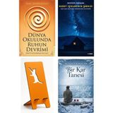 Destek Yayınları Dünya Okulunda Ruhun Devrimi - Anıl Şehirlioğlu + Kuzey Işıklarının Şarkısı + Telefon Tutucu + Bir Kar Tanesi