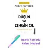 Destek Yayınları Düşün ve Zengin Ol + Fosforlu Kalem Hediye - Hayır