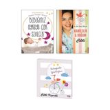 Destek Yayınları Hamilelik ve Doğum Banu Çiftçi + Bebeğiniz Uykuyu Çok Sevecek + Ciltli Bebek Günlüğü / 3lü Set
