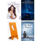 Destek Yayınları Iyilik Sende - Ayşe Tolga + Kuzey Işıklarının Şarkısı + Telefon Tutucu + Bir Kar Tanesi
