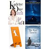 Destek Yayınları Kadriye Olgar Ile Hayatın Şifreleri - Kadriye Olgar + Kuzey Işıklarının Şarkısı + Telefon Tutucu + Bir Kar Tanesi