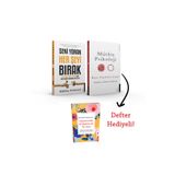 Destek Yayınları Müthiş Psikoloji Kitap Seti - Defter Hediyeli - Seni Yoran Her Şeyi Bırak - Hayır Diyebilme Sanatı