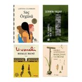Destek Yayınları Saç Örgüsü - Bekle Beni - Altı Harfli Bir Tatlı - Bahçıvan ve Ölüm 4 KİTAP ( )