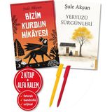 Destek Yayınları Şule Akşun'un Alfa Kalem+ Yeryüzü Sürgünleri ve Bizim Kurdun Hikayesi Ciltsiz 2 Kitap Seti