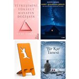 Destek Yayınları Titreşimi Yükselt Hayatın Değişsin - Ayşe Tolga + Kuzey Işıklarının Şarkısı + Telefon Tutucu + Bir Kar Tanesi