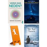 Destek Yayınları Varım! Ama Neden? - Baran Saldanlı + Kuzey Işıklarının Şarkısı + Telefon Tutucu + Bir Kar Tanesi