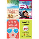 Destek Yayınları Yazlık + Hayal Et Listele Yap! + Şezlong Savaşları + Deniz Keyfinde Hikayeler 4 Kitap Set