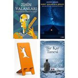 Destek Yayınları Zihin Yalanları - Cem Özüak + Kuzey Işıklarının Şarkısı + Telefon Tutucu + Bir Kar Tanesi